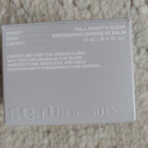 NEW R.E.M. Beauty full night's sleep energizing eye balm